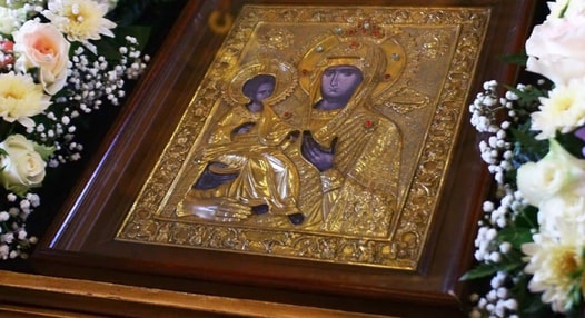 Икона Пресвете Богородице Тројеручице